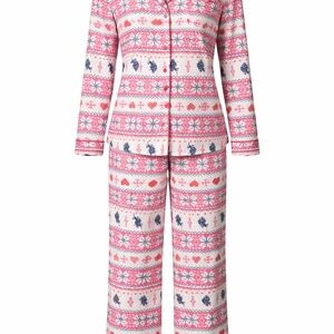 U.S. Polo Assn Fair Isle Pajama Set – Size M